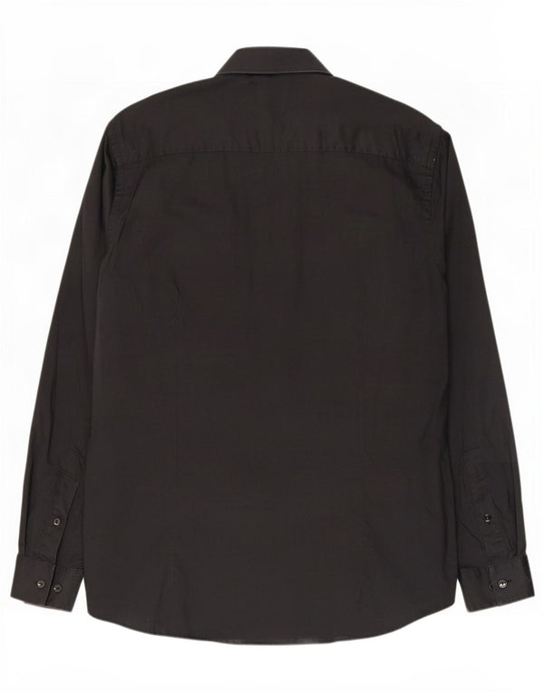 Camicia da uomo Calvin Klein taglia 42 grande nera