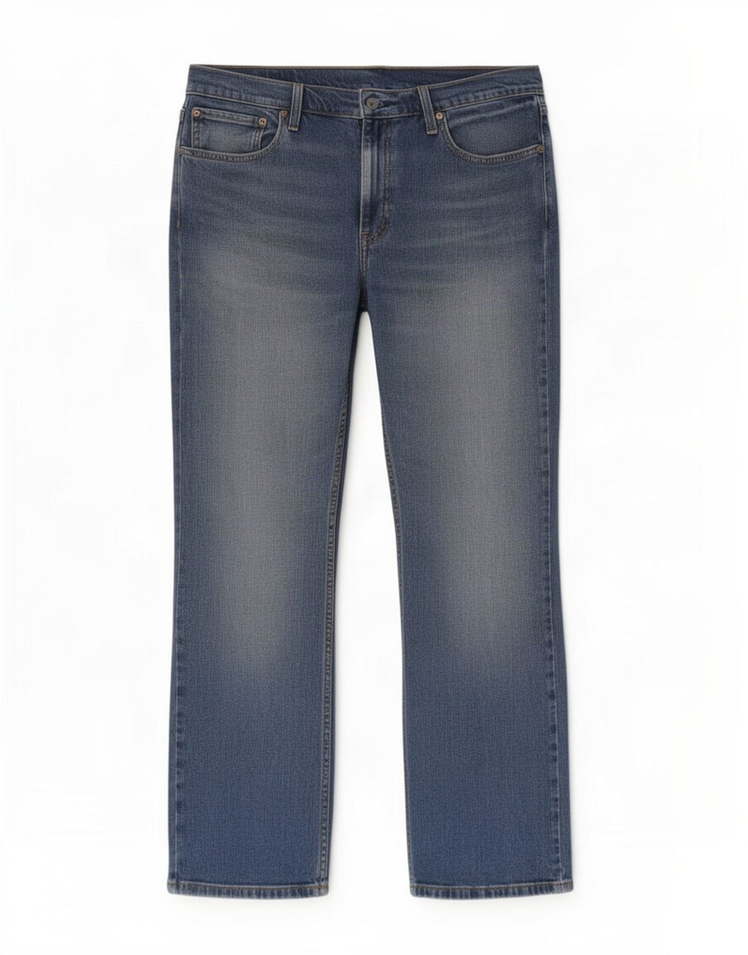 Levi's Uomo 527 Jeans Bootcut W36 L30 Blu