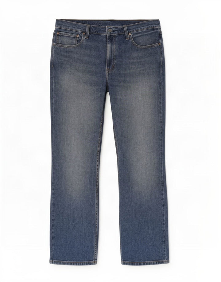 Levi's Uomo 527 Jeans Bootcut W36 L30 Blu