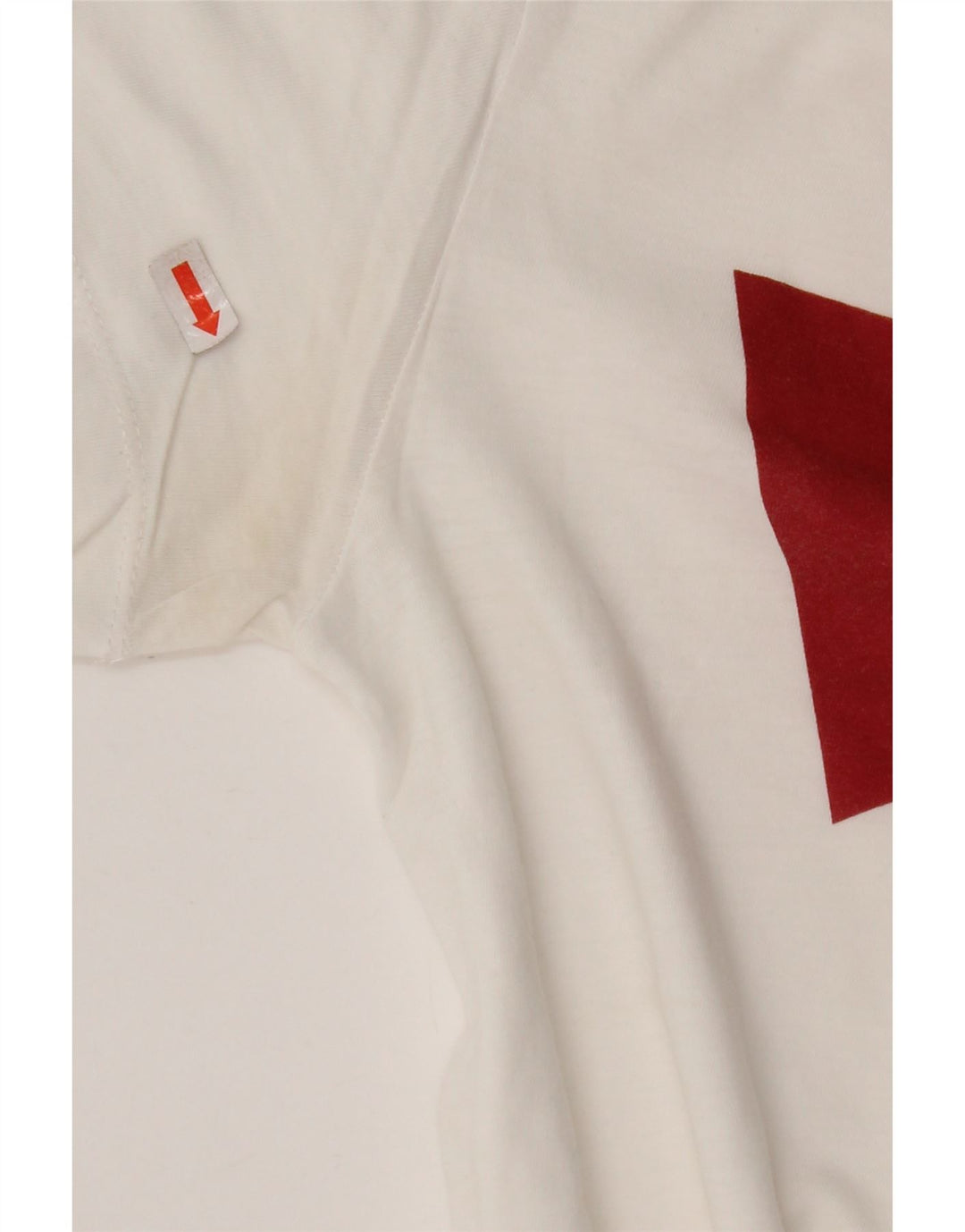 T-shirt grafica da donna LEVI'S Top UK 10 piccola bianca