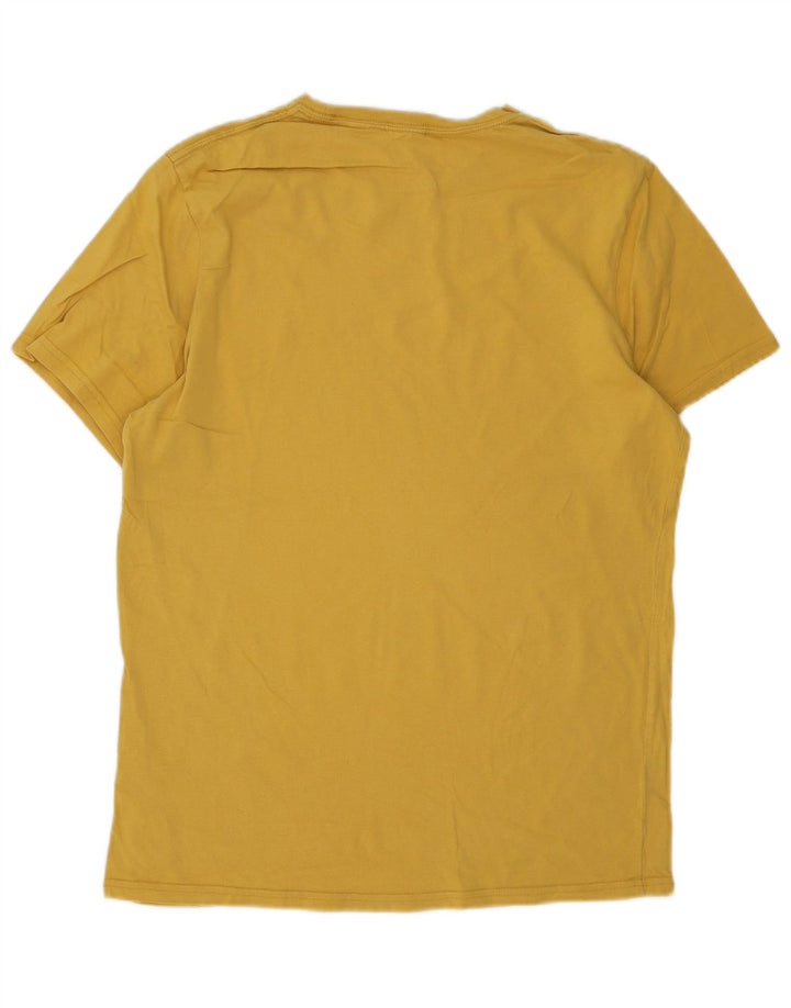 T-shirt da uomo dalla vestibilità classica Jack Wills Top in cotone giallo medio