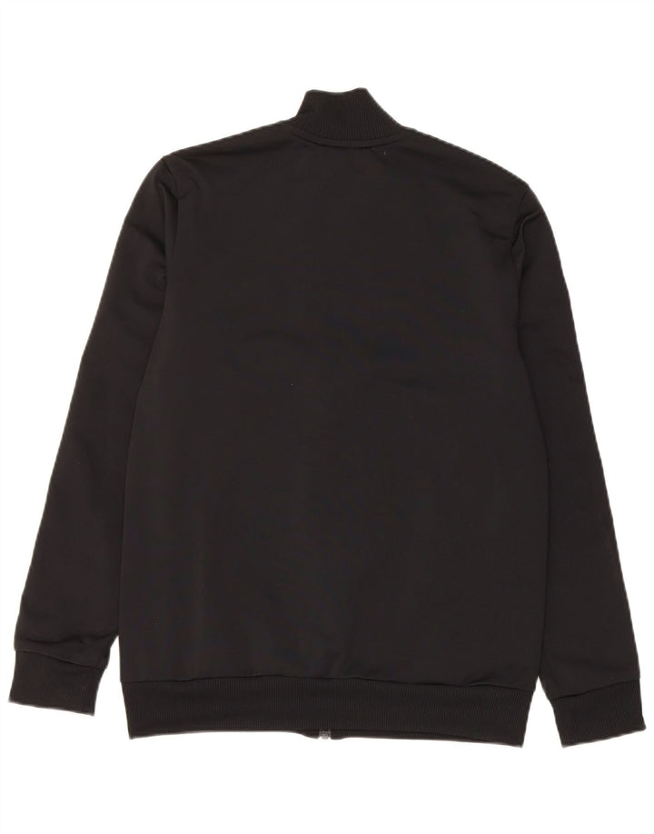 Giacca da tuta da ragazzo Adidas 13-14 anni in poliestere color block nero