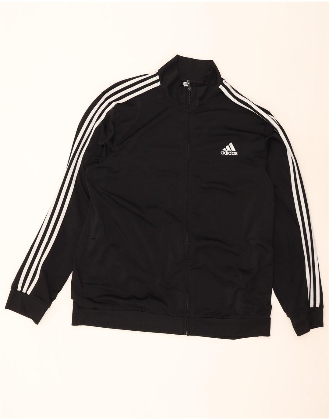 Giacca da tuta da uomo Adidas UK 52/54 XL poliestere nero