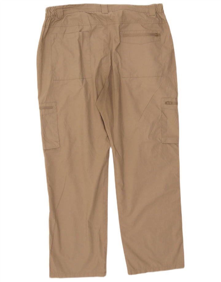 Pantaloni cargo dritti da uomo Mountain Warehouse W40 L29 Poliestere beige
