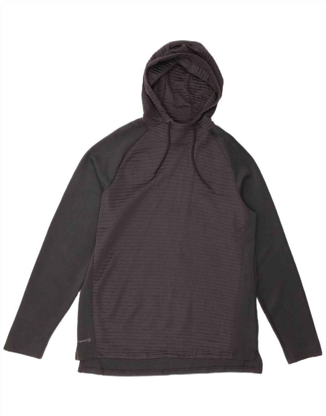 RUSSELL ATHLETIC Maglione con cappuccio Dri-Power da uomo grigio medio gessato
