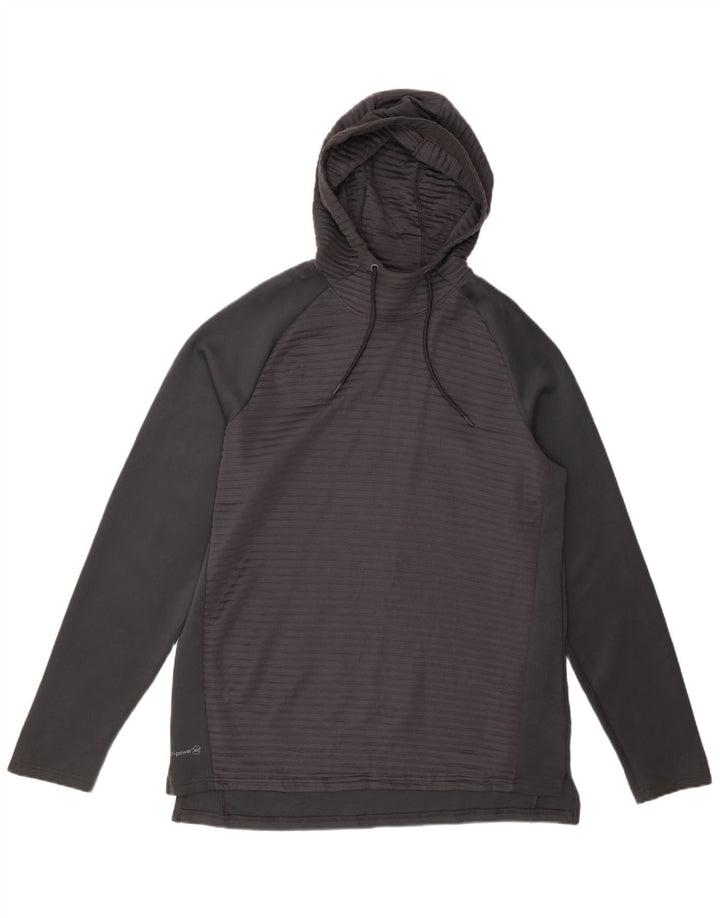 RUSSELL ATHLETIC Maglione con cappuccio Dri-Power da uomo grigio medio gessato