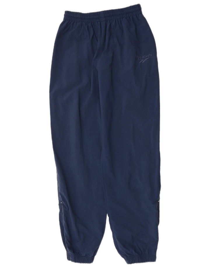 Pantaloni da tuta da uomo Reebok Joggers Medium Blu Navy Poliammide