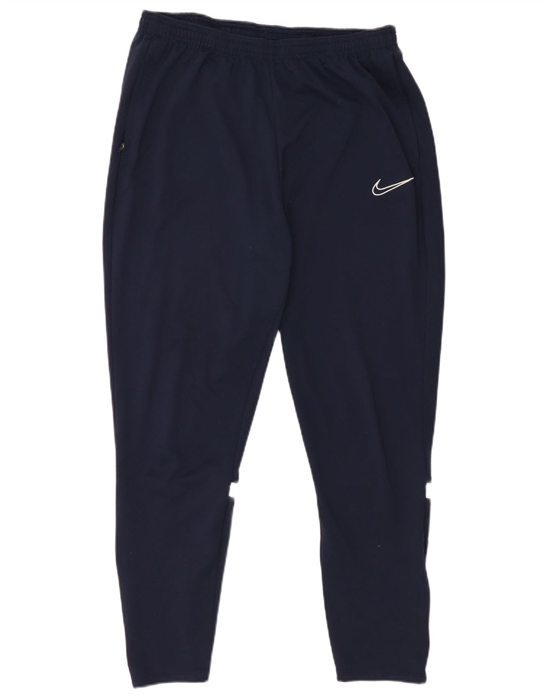 Pantaloni da tuta Nike Dri Fit da uomo, grandi, in poliestere blu navy