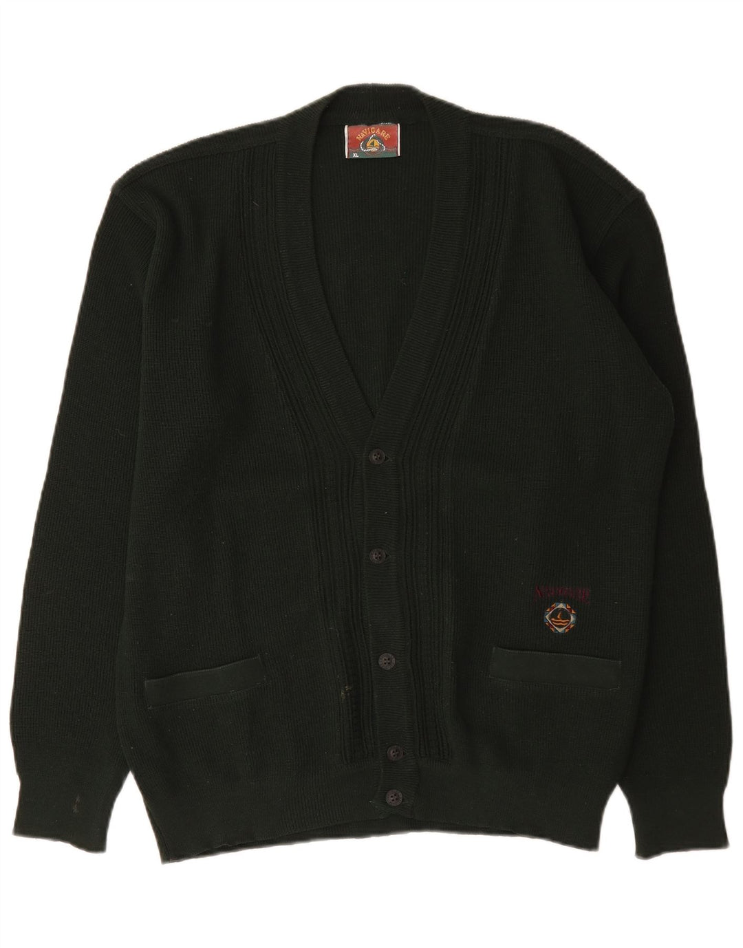Maglione cardigan da uomo Navigare XL verde