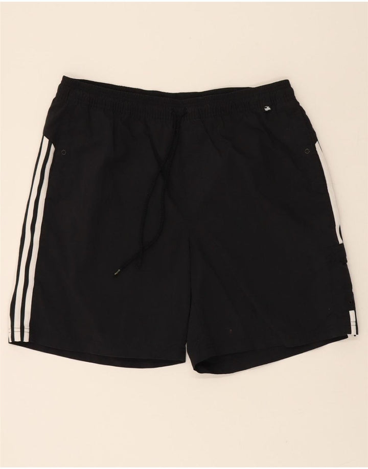 ADIDAS Mens Sport Shorts XL  Black Polyamide Vintage Adidas and Second-Hand Adidas from Messina Hembry 