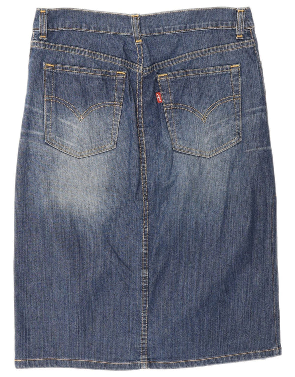Gonna di jeans da donna Levi's W30 blu medio