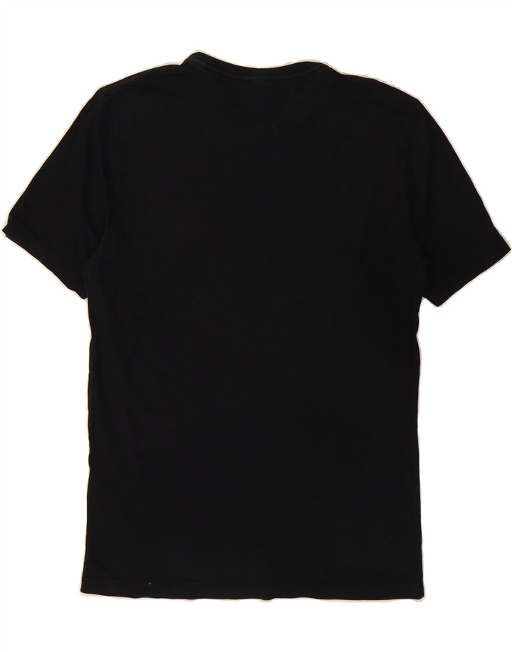T-shirt da uomo REISS Top piccola in cotone nero