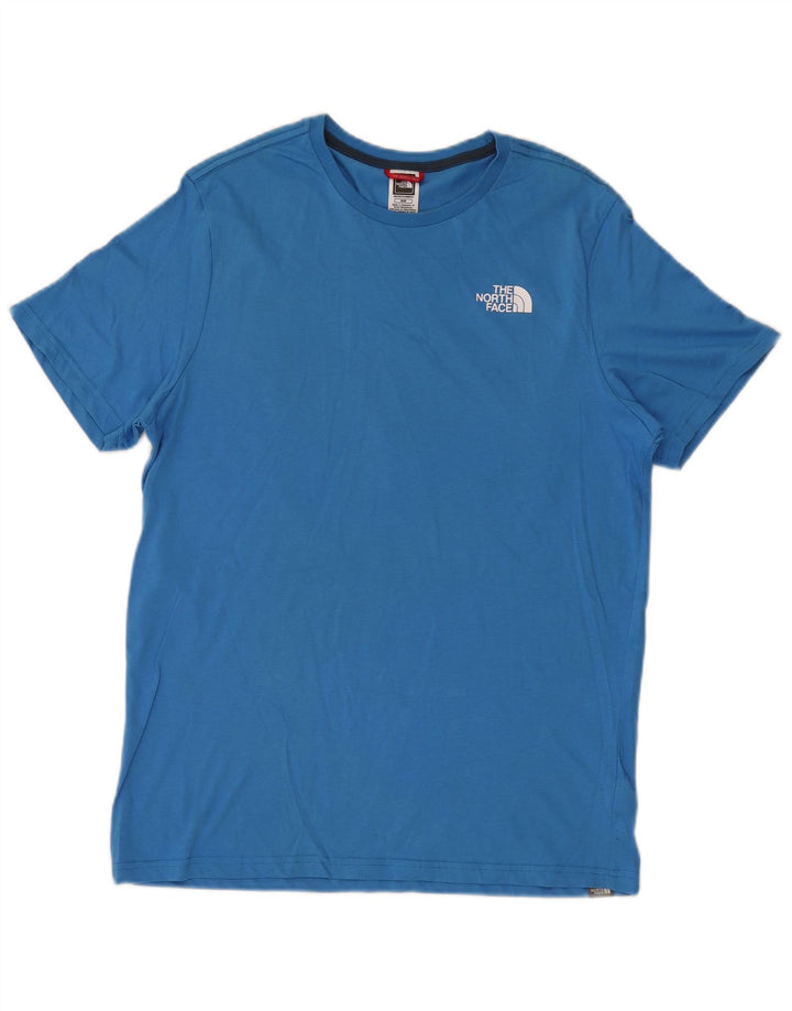 T-shirt grafica da uomo The North Face Top in cotone blu medio