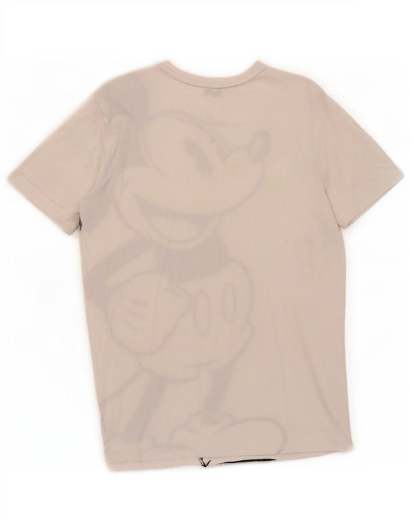 T-shirt grafica Benetton da donna Disney Top UK 14 grande cotone bianco