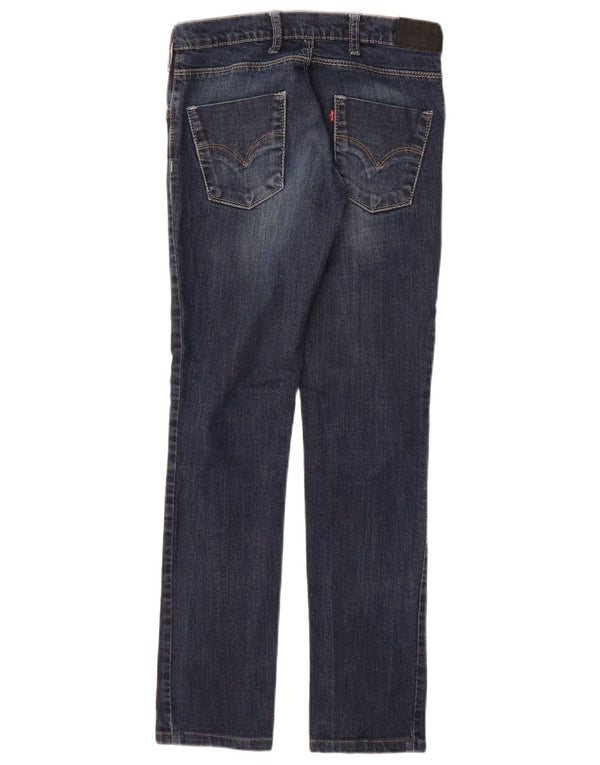 Levi's Girls Straight Jeans 13-14 Years W26 L28 Navy Blue
