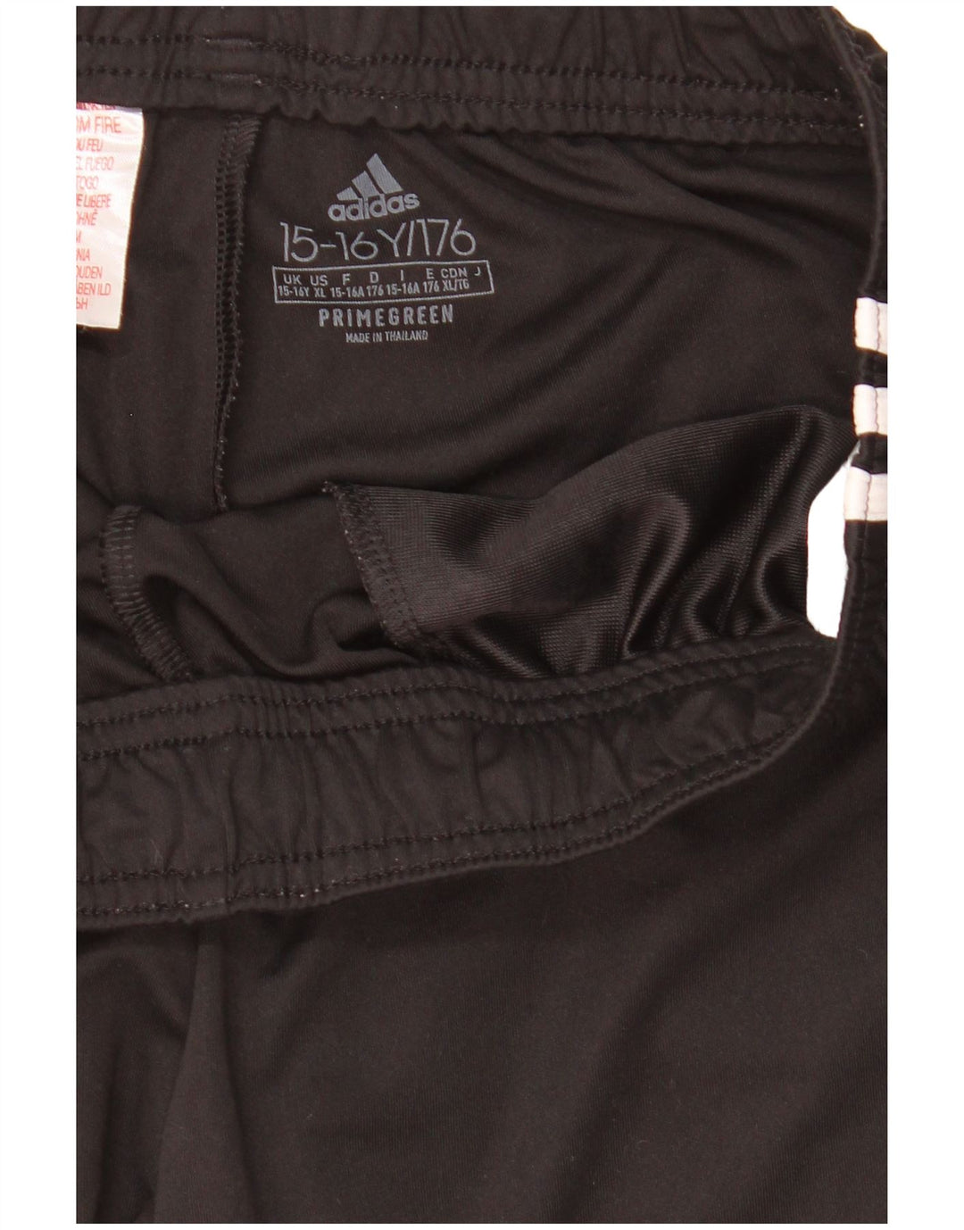 Pantaloncini sportivi Adidas da ragazzo 15-16 anni Neri