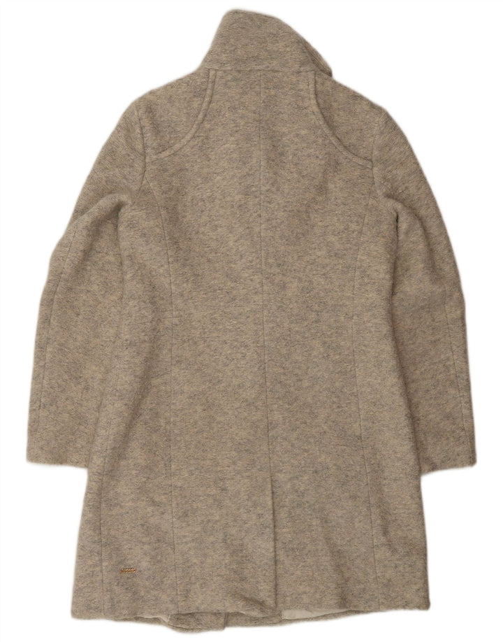 Cappotto da donna Hugo Boss UK 8 piccolo acrilico beige