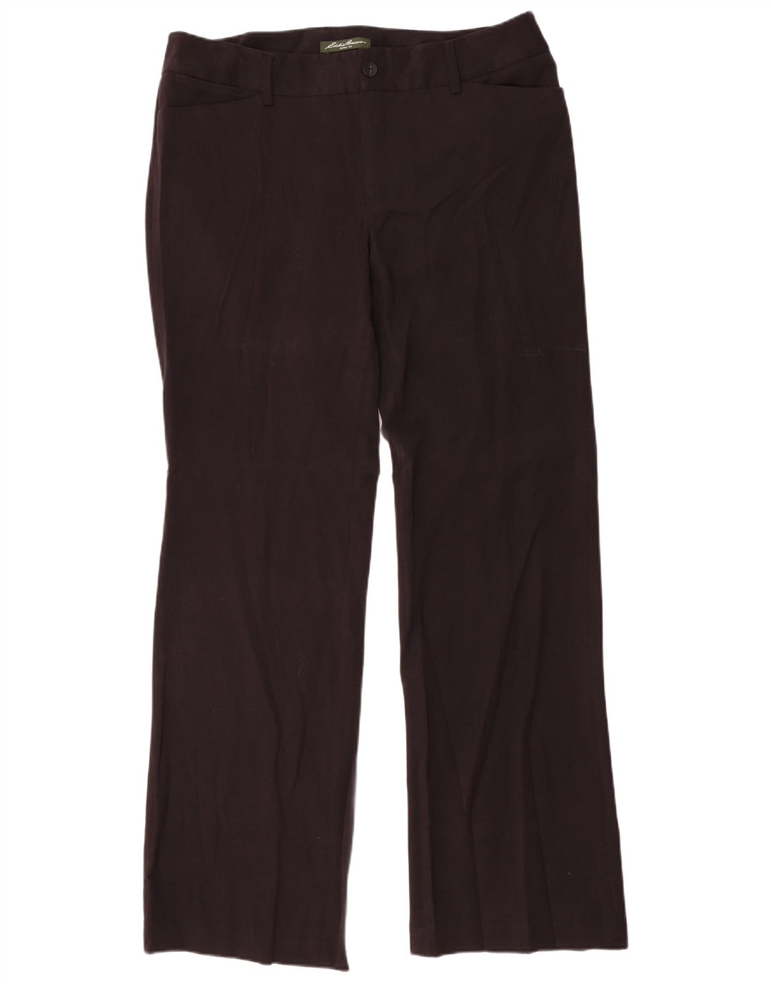 Pantaloni da abito da donna Blakely Fit EDDIE BAUER US 14 XL W36 L34 Nero