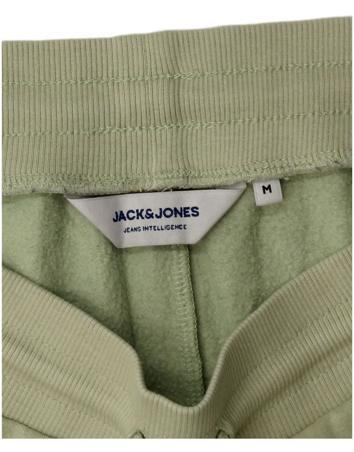JACK & JONES Pantaloncini sportivi da uomo verde medio in cotone