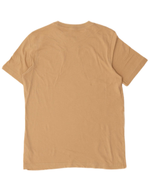 Puma T-shirt grafica da uomo Top Small in cotone beige
