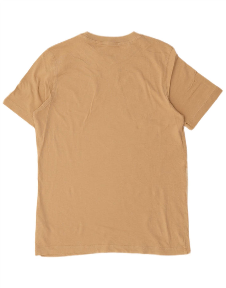 Puma T-shirt grafica da uomo Top Small in cotone beige