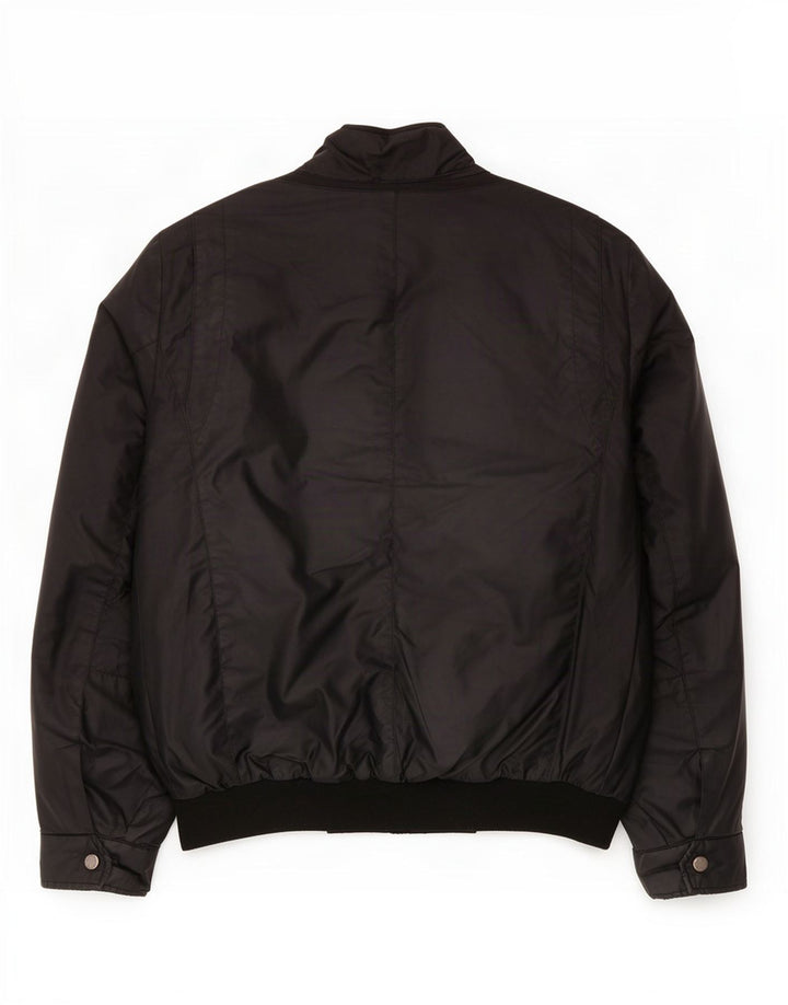 Giubbotto bomber da uomo Geox UK 40 grande cotone nero
