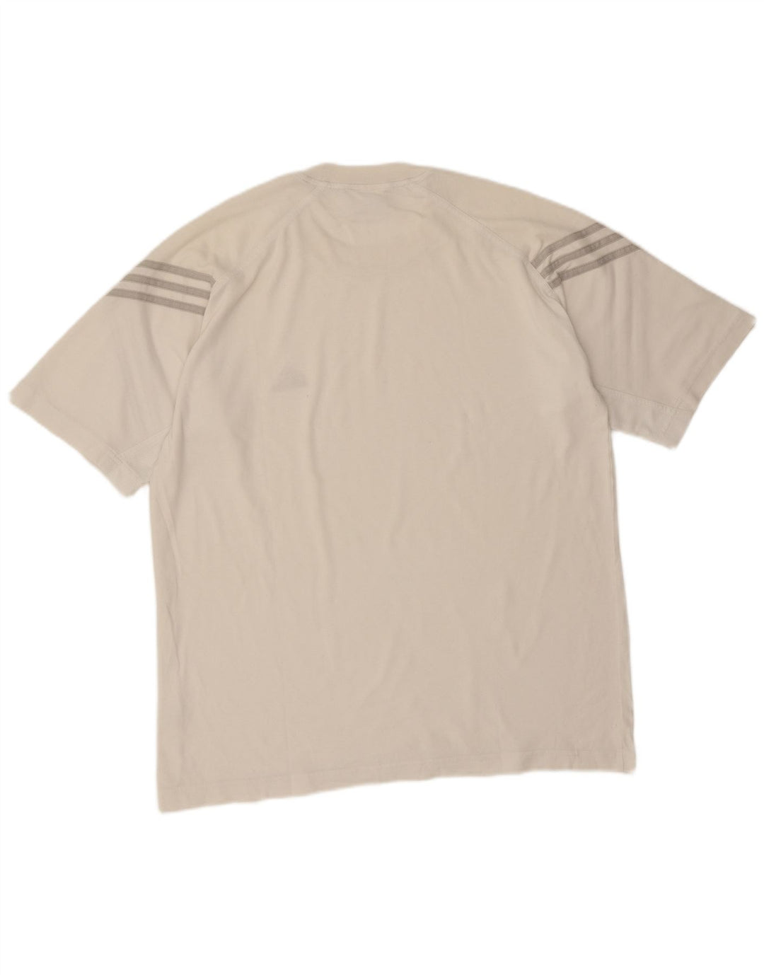 Maglietta Adidas da uomo grande bianca