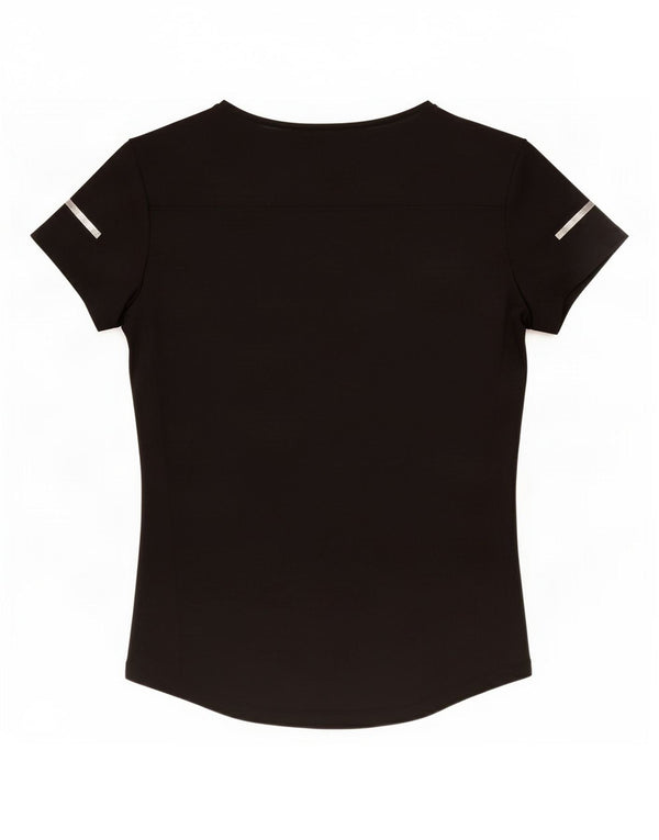 T-shirt Adidas Climalite da donna Top UK 8/10 Small Poliestere nero