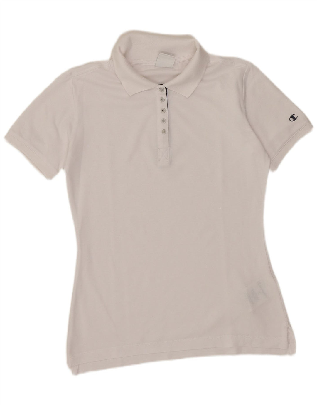 Polo da donna Champion UK 12 cotone bianco medio