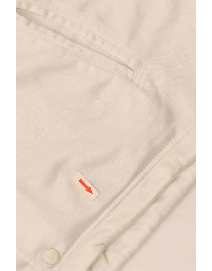 Giacca da tuta grafica da uomo KAPPA in poliestere color block bianco medio