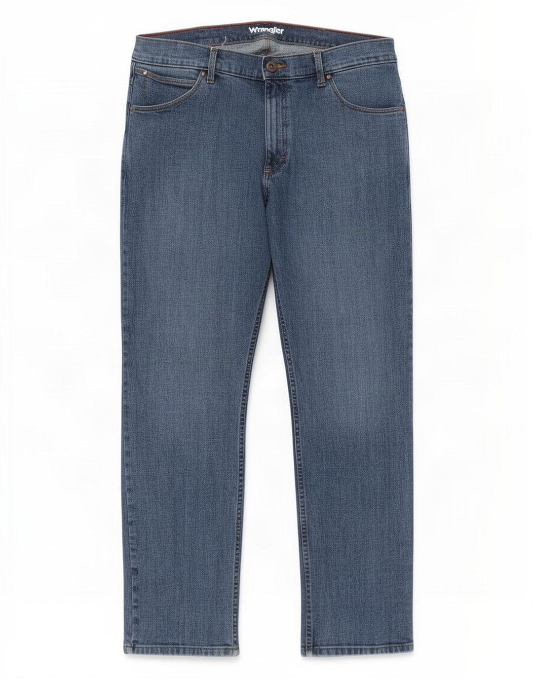 Jeans slim da uomo Wrangler W36 L32 cotone blu