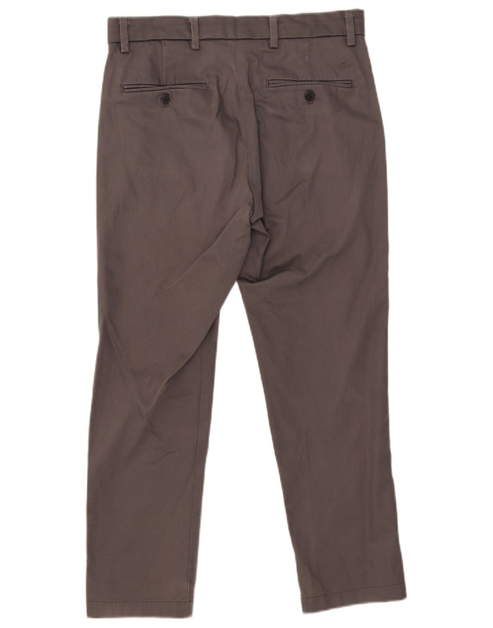 Pantaloni chino slim da uomo Dockers W32 L27 cotone grigio