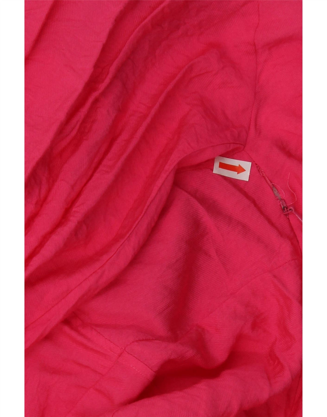 Abito a trapezio da donna Zara UK 14 grande viscosa rosa