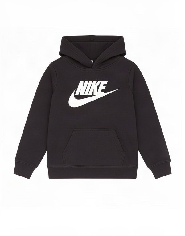 Felpa con cappuccio grafica Nike da ragazzo 3-4 anni XS cotone nero