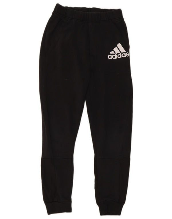 Pantaloni da tuta con grafica Adidas da ragazzo 11-12 anni neri