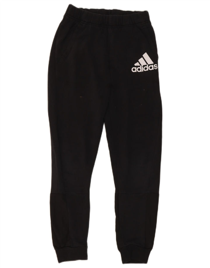 Pantaloni da tuta con grafica Adidas da ragazzo 11-12 anni neri