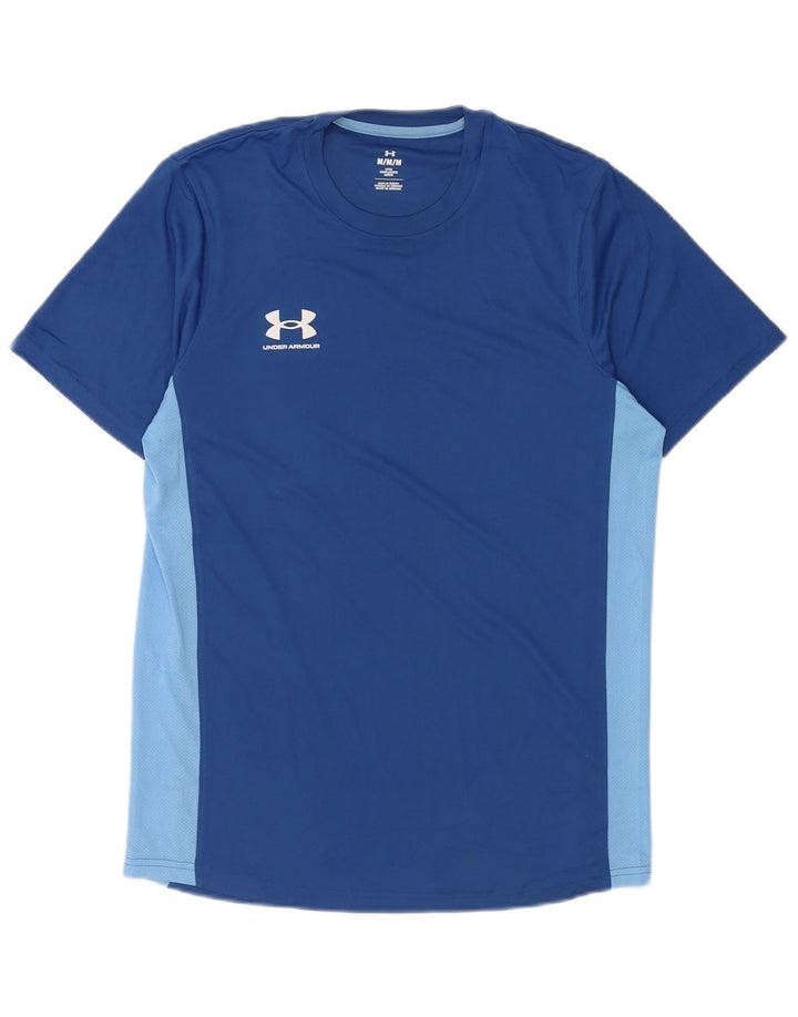 Maglietta da uomo Under Armour Top blu medio color block