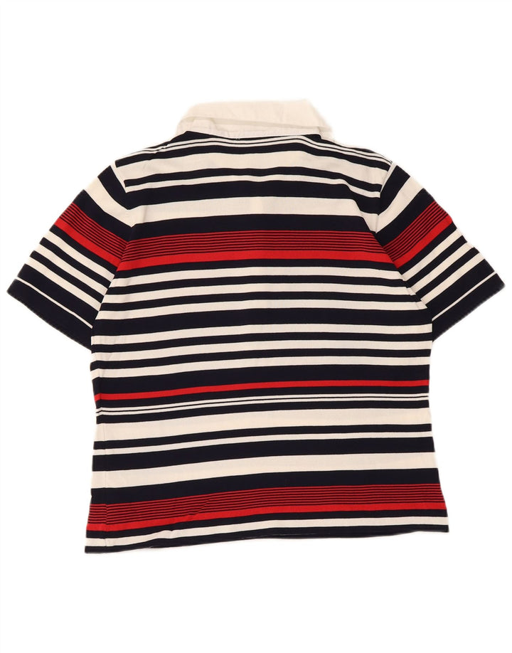 Polo da donna CARLA FERRONI UK 12 Viscosa a righe multicolore media