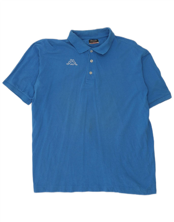 Polo Kappa da uomo 2XL Blu