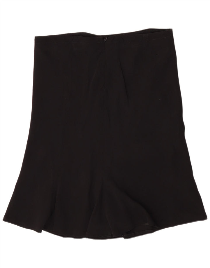 Gonna a trapezio da donna Alexander Mcqueen IT 46 grande W34 L25 nera classica