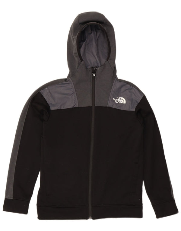 Maglione con cappuccio e zip per ragazzi The North Face 11-12 anni Large Black Colourblock