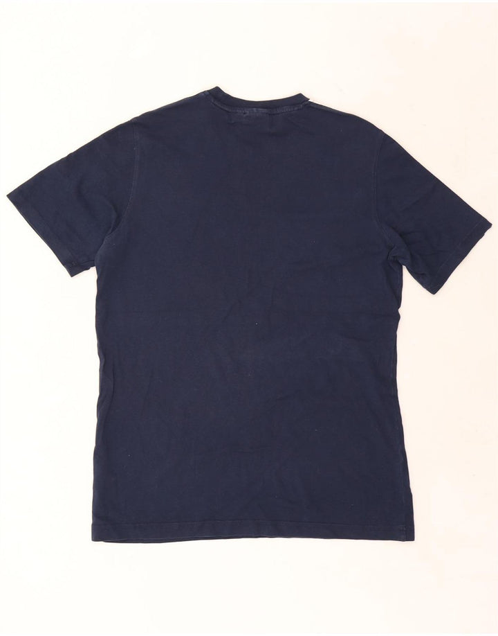T-shirt ADIDAS da uomo Top medio blu navy in cotone