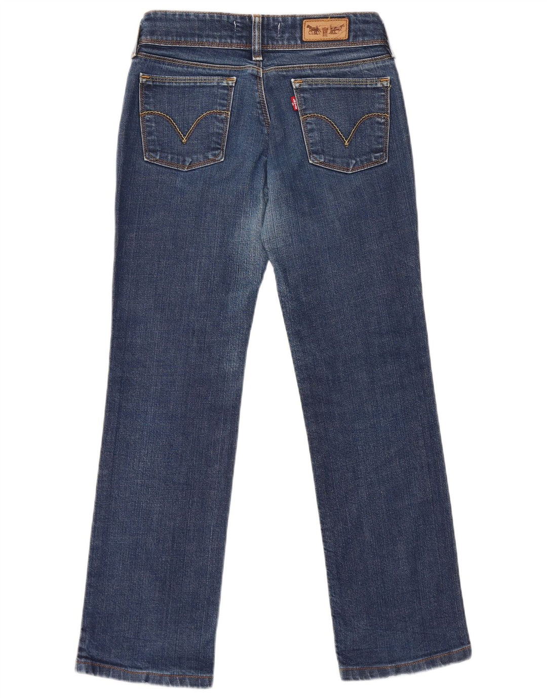Jeans dritti Levi's 570 da donna W28 L28 cotone blu