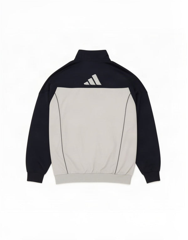 Giacca da tuta da uomo Adidas UK 44/46 Large Blu Navy Colourblock