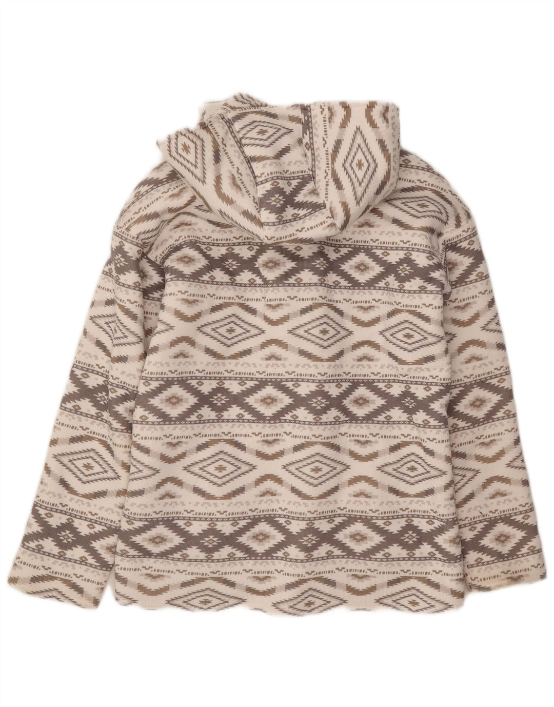 Montgomery oversize da donna Hurley UK 6 XS Grigio Argyle/Diamond Aztec