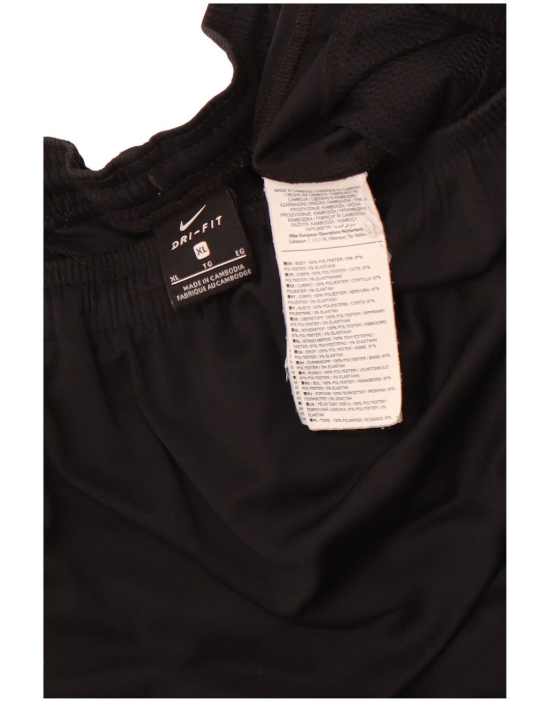 Pantaloni da tuta da uomo NIKE XL poliestere nero