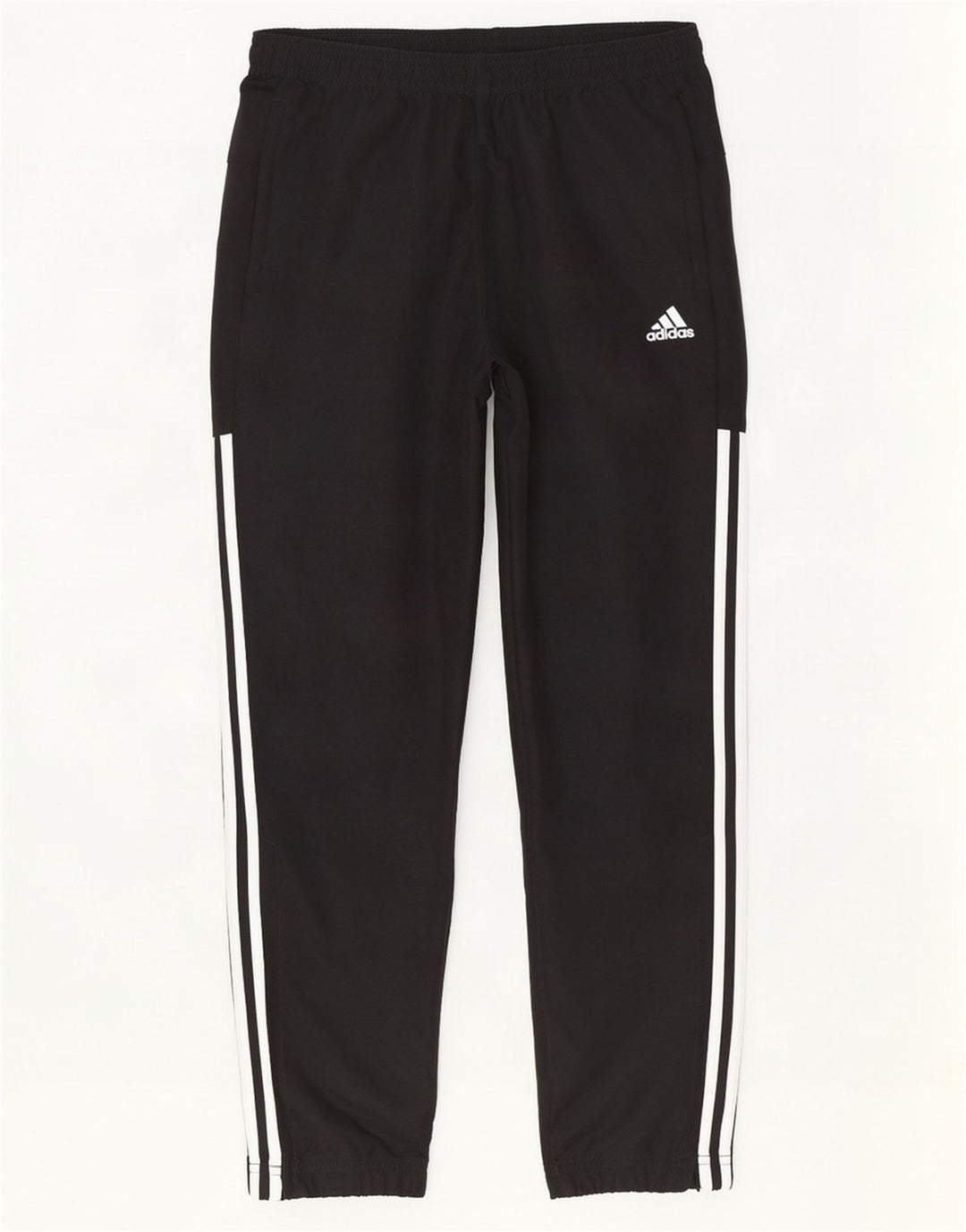 Pantaloni da tuta da uomo Adidas Joggers piccoli in poliestere nero