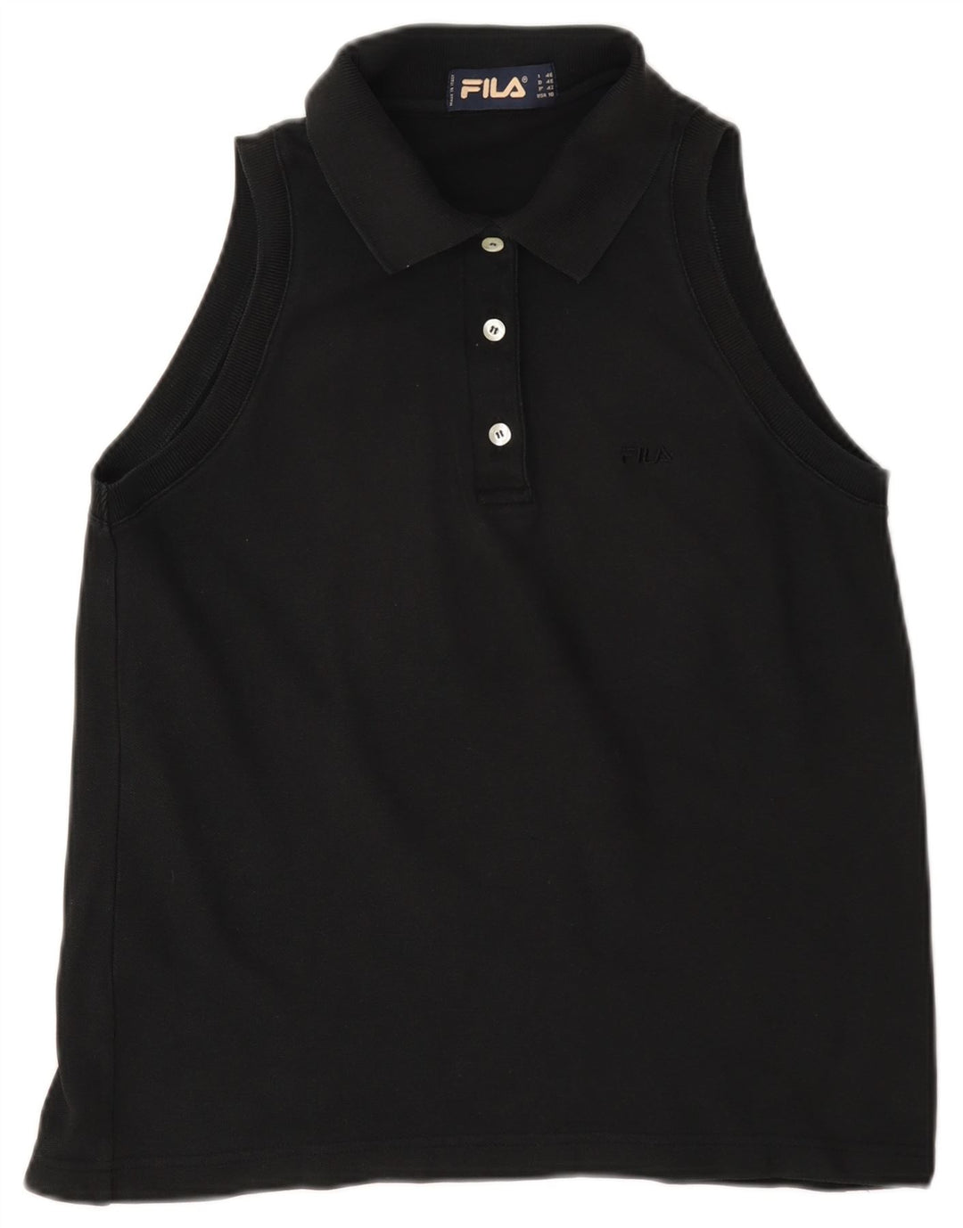 Polo senza maniche da donna Fila IT 46 Large Nera
