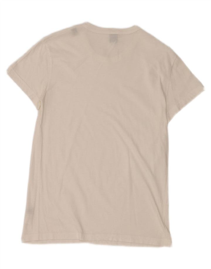 T-shirt grafica da uomo Gianfranco Ferre Top in cotone bianco medio