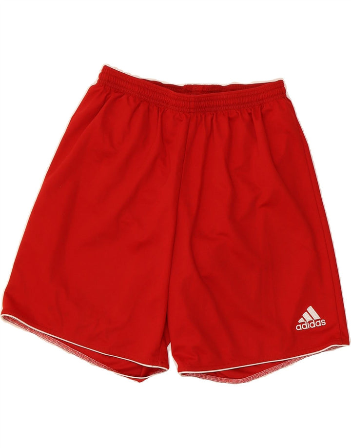 ADIDAS Mens Sport Shorts XL  Red Polyester Vintage Adidas and Second-Hand Adidas from Messina Hembry 